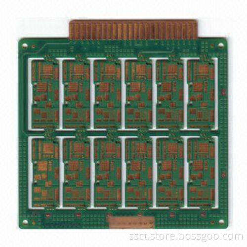 Multilayered HDI PCB with 0.1mm Trace, Suitable for Telecommunication